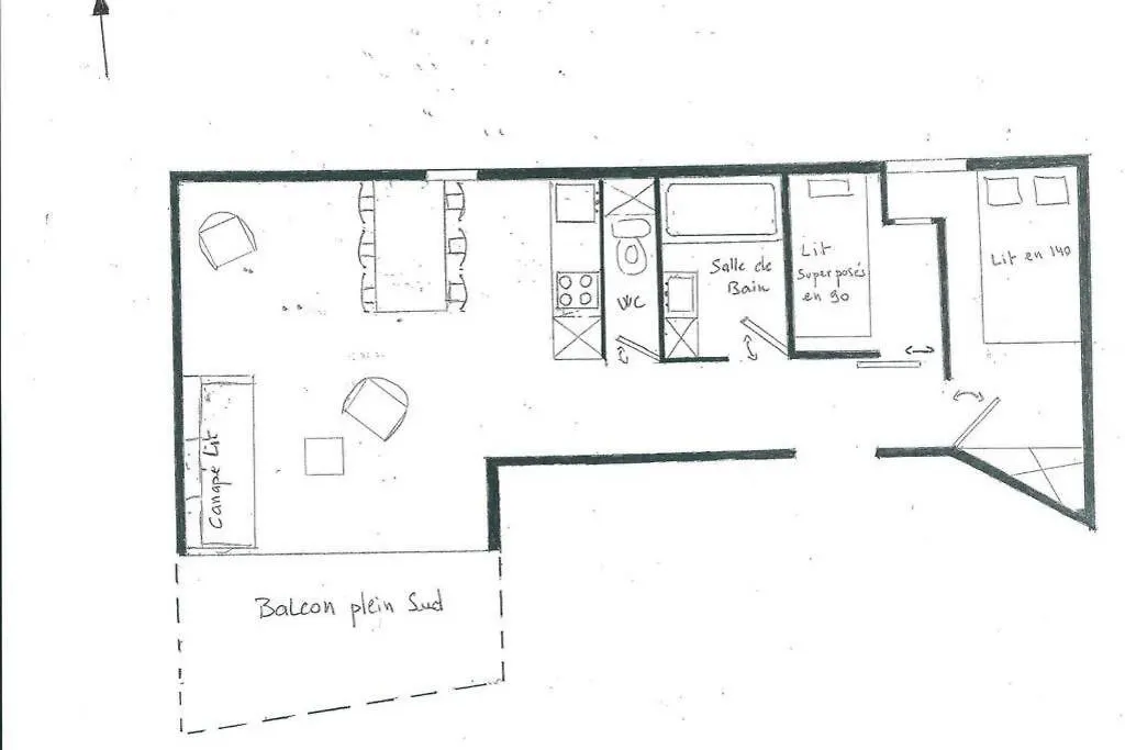 Daire Val Thorens 2 Bedrooms 6 Persons Next Slopes